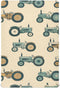 YANENDIE Vintage Tractors Crib Sheets - Boys & Girls Cotton Crib Sheet for