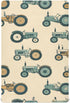 YANENDIE Vintage Tractors Crib Sheets - Boys & Girls Cotton Crib Sheet for