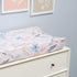 Watercolor Floral & Butterfly Changing Pad Cover for Baby