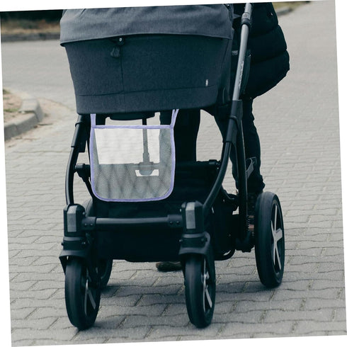 Durable Net Storage Bag for Strollers - Baby Essentials Organizer