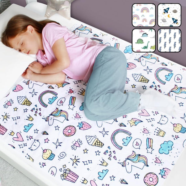 Hygge Sheets Potty Training Pee Pads for Kids, Toddlers - 100% Waterproof,