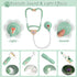 3 4 5 6 26 Playset Liberry Doctor Kit for Toddlers Years Old, Pcs Kids Doctor with Dog Toy, Stethoscope and Dress Up