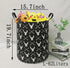 KUNRO Large Sized Waterproof Storage Basket - Organizer Bin Laundry Hamper for Nursery Clothes Toys (Deer)