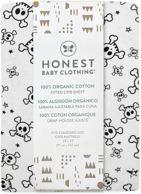 Organic Cotton Fitted Crib Sheet for Babies