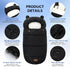 amo nenes 35.4"*20.5"(Pure Universal Footmuff for Stroller, Baby Bunting Bags, Winter Windproof Warm Pram Footmuffs