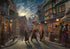 CEACO - Silver Select - TK Harry Potter - Diagon Alley - 500 Piece Jigsaw Puzzle for Adults, Finished Size 21.25 x 15.00