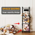 15.8" SpaceAid Stuffed Animal Storage Organizer, Wood Animals Zoo Toy Plushies Storage Holder, Large Capacity Plush Toy