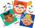 Manhattan Toy Making Faces 34-Piece Bilingual Emotion Toy for Kids 3 Years and Up, English and French Learning
