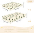 miaozhen 1 Pack 52x28 Cotton Baby Crib Sheets Ultra Soft Naughty Jurassic Mallard Duck Playard Mattress Sheets