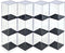SHIYIJIA Minifigures Acrylic Display Case Action Figure Building Block Display Box High-Transparency Stackable