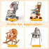Universal High Chair Safety Straps for Infants & Toddlers - Black
