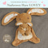 KIDS PREFERRED Guess How Much I Love You Cute Bunny Plush Lovey Crinkle Security Blanket for Infants, Babies, Toddlers and Kids by KIDS PREFERRED