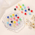 choicbaby 80PCS Baby Hair Clips for Girls, 16 Different Colors, Cute Mini Flower Hair Accessories for Infants