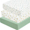 david's kids 3 Pack Fitted Crib Sheets, Ultra Soft Breathable Comfortable Baby