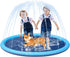YSJILIDE Non-Slip Large Sprinkler Splash Play Mat,Splash Pad for Kids and Dog