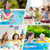 WAMSOLE 50 Pcs Multicolor Mini Rubber Ducks Baby Bath Toy ,Children Squeak and Float Colored Small Ducks in Bulk