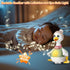 6-12 Tummy 1 Musical Crawling Duck Baby Toys for Months : Interactive Sensory Toy with Waddling & Calming Light