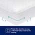 52 28- Kolcraft Fitted Waterproof Baby Infant Crib Mattress Protector Pad and Toddler Bed Cover, Durable