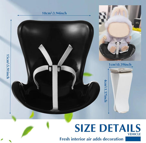 HENGRUNXIN Fashionable car Ornaments,Car Decorations,Plastic Decorations Accessories,Decorative Sofa Seat for Car