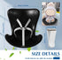 HENGRUNXIN Fashionable car Ornaments,Car Decorations,Plastic Decorations Accessories,Decorative Sofa Seat for Car