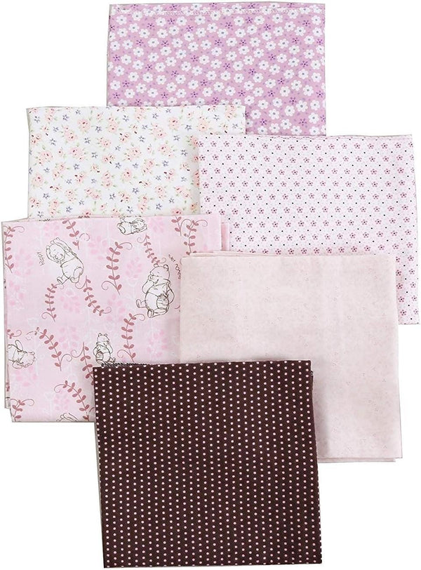 Unknown 6-Pack Unisex Baby Cotton Flannel Receiving Blankets - N/a Multi Color Floral
