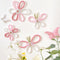 KUNHEHO Butterfly Wall Decor Set of 6 Daisy Flower Boho Nursery Wall Dcor
