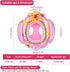 Swimbobo Inflatable Toddler Pool Float with Steering Wheel - Fun Ride-On Toy