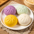 Silkivana Dumpling Squishy, Mystery Squishy Dumpling Box, Soft Squeeze Dough Ball for Stress Relief, Stretchy Bun