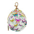 PYBUG Butterfly Round Pacifier Storage Case, Polyester & TPU Lined with Hook Buckle,