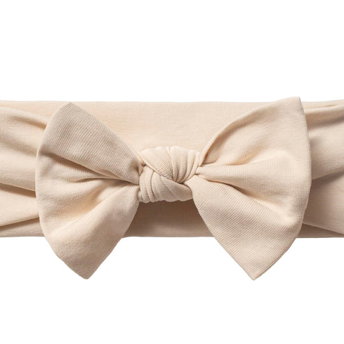 (2, 3-36 Baby Girl Headbands-Infant,Toddler Cotton Handmade Hairbands with Bows Child Hair Accessories Powder Pink