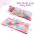 2 Set 12-17 Inch Set, BABESIDE Pcs Reborn Baby Doll Bedding for Dolls, Cute Animal & Star Pattern Doll Blanket