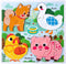 Learning Farm Animal Jigsaw Puzzles for Toddlers, Gifts for 2 3 Years