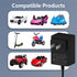 12V Battery Charger for Ride On Toys, 12 Volt Power Wheels Adapter for Kidzone Bumper Car, Best Choice Products SUV