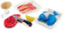 Hape Tasty Proteins Set | Wooden Pretend Play Food Set for Kids, Multicolor Cooking Ingredients