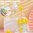 INVODA Cleaning Brush Set, 8PCS, Portable Bottle & Nipple Brushes, BPA Free, Ideal for Baby Bottles
