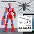 BOZOBO 13 Set 13 Spider13 3D (Assembly Required) T-Spider Action Figure -Titan Action Figure with Sucker Collectible