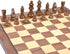 AMEROUS Wooden Chess Pieces with 2 Extra Queens / 3.0 Inch King / Storage Bag & Instructions for Chess Board