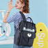 SONARIN Backpack,Travel Mommy Stylish Large Capacity Diaper Bag Nappy Changing Bag Bag with Changing Mat & Stroller