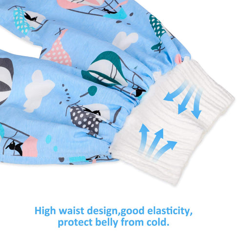 2-Pack Waterproof Cloth Diaper Pants for Potty Training - Suitable for Boys and Girls