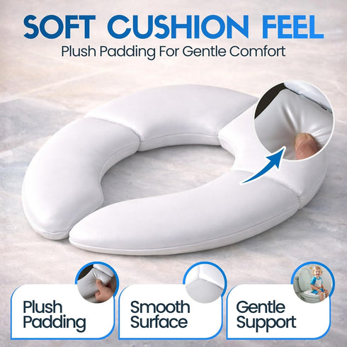 Mommy's Travel Potty Seat w/ Washable Carry Bag - Perfect for Travel - Padded for Soft Cushion - Portable Reusable