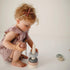 mushie Stacking Rings Toy, Made in Denmark (Rustic)