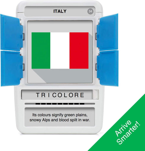 100 PICS Italy Quiz Game - Educational Travel Trivia Flash Card Puzzle Games for Smart Kids, POP08007