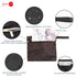 Joyo roy Small Wet Bag Mini Wet Bag Period Bag Black for Private Secret Waterproof Reusable for Girls Women Multi Use