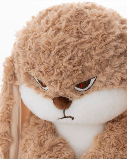 12.7 inch ZEIO Bunny Stuffed Animals, Soft & Cute Rabbit Plush Toys, Grumpy Bunny Plush, Rabbit Stuffed Animal, Perfect