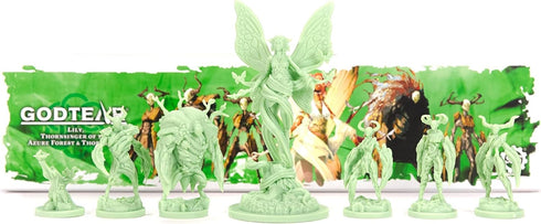 Godtear: Lily, Thornsinger of The Azure Forest & Thornlings Champions Set