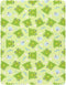 CHUROUSY Frogs and Dragonfly Crib Sheets Cute Cartoon Frog Mosquitoes Flower Playard Sheets