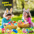 18 3D Pcs Easter Eggs with Print Animal Prefilled Easter Eggs with Toys Inside Easter Egg Fillers for Kids Boys Girls