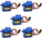 Beffkkip RC Servo 5Pcs SG90 9g Micro Servos for RC Robot Helicopter Airplane