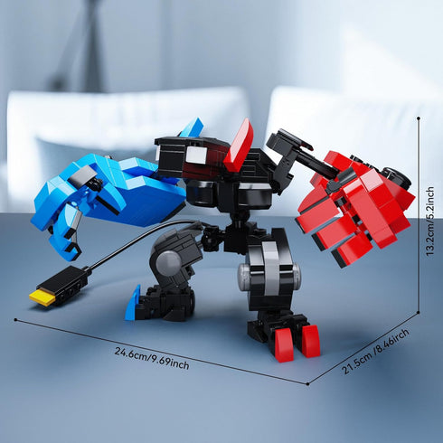 Building Block Set, Classic Switch Game Controller Mech Robot Building Kit, Birthday Party Decorations Supplies (418