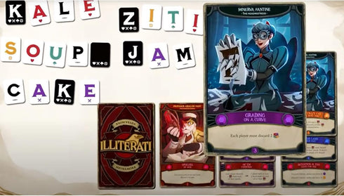 Gap Closer Games | Illiterati | Cooperative Board Game for 1 to 5 Players, Ages 7+, 30 Minutes